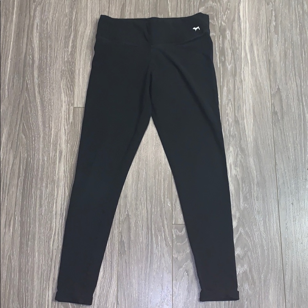 VS pink black cotton leggings